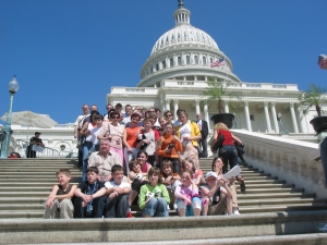 W Waszyngtonie zwiedzali Kapitol - amerykański parlament